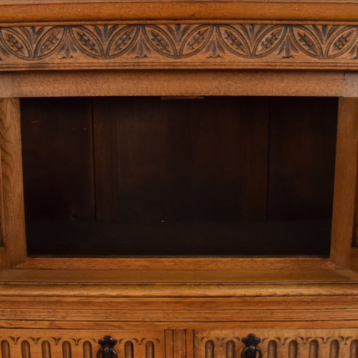 Carved Old Charm Court Cabinet