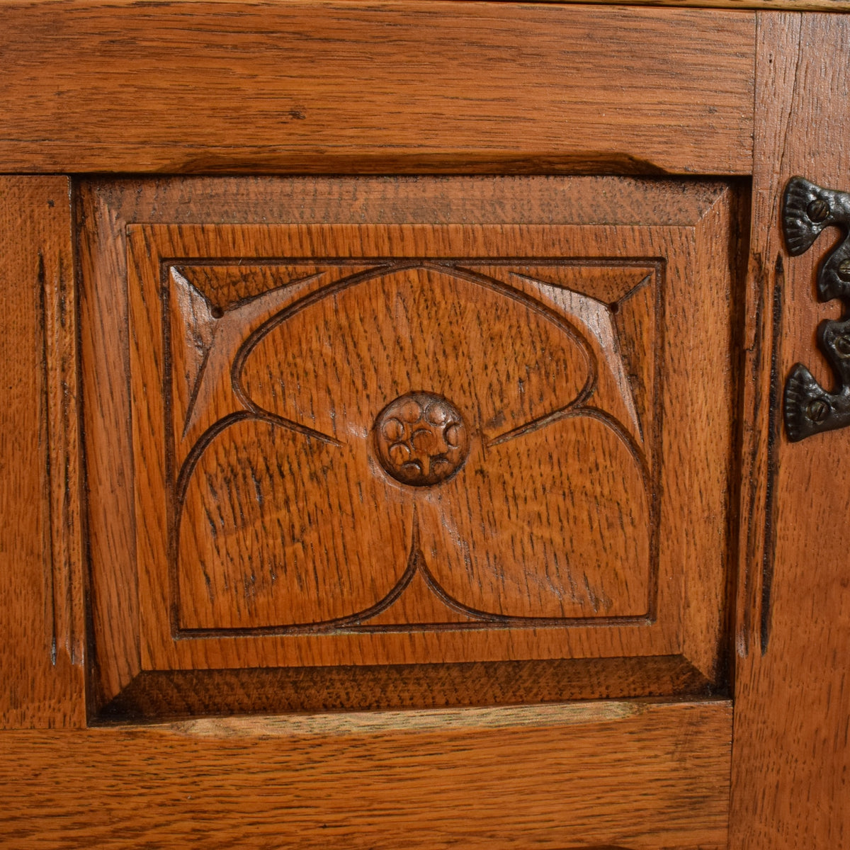 Carved Old Charm Court Cabinet