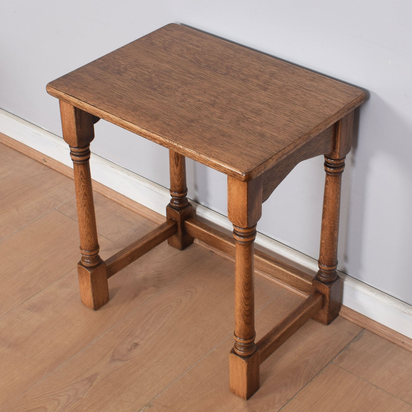 Oak Nest of Three Tables