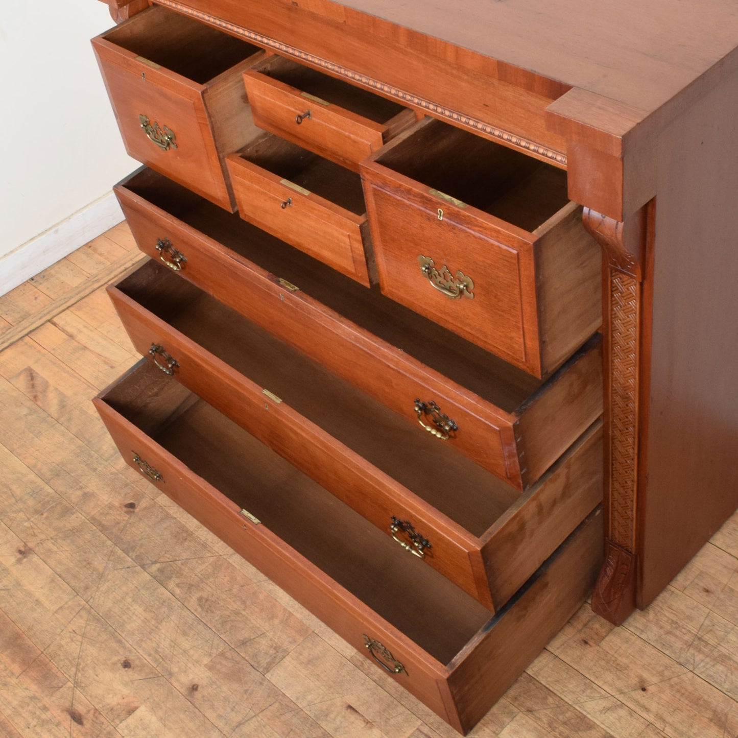 Large Mahogany Chest of Drawers