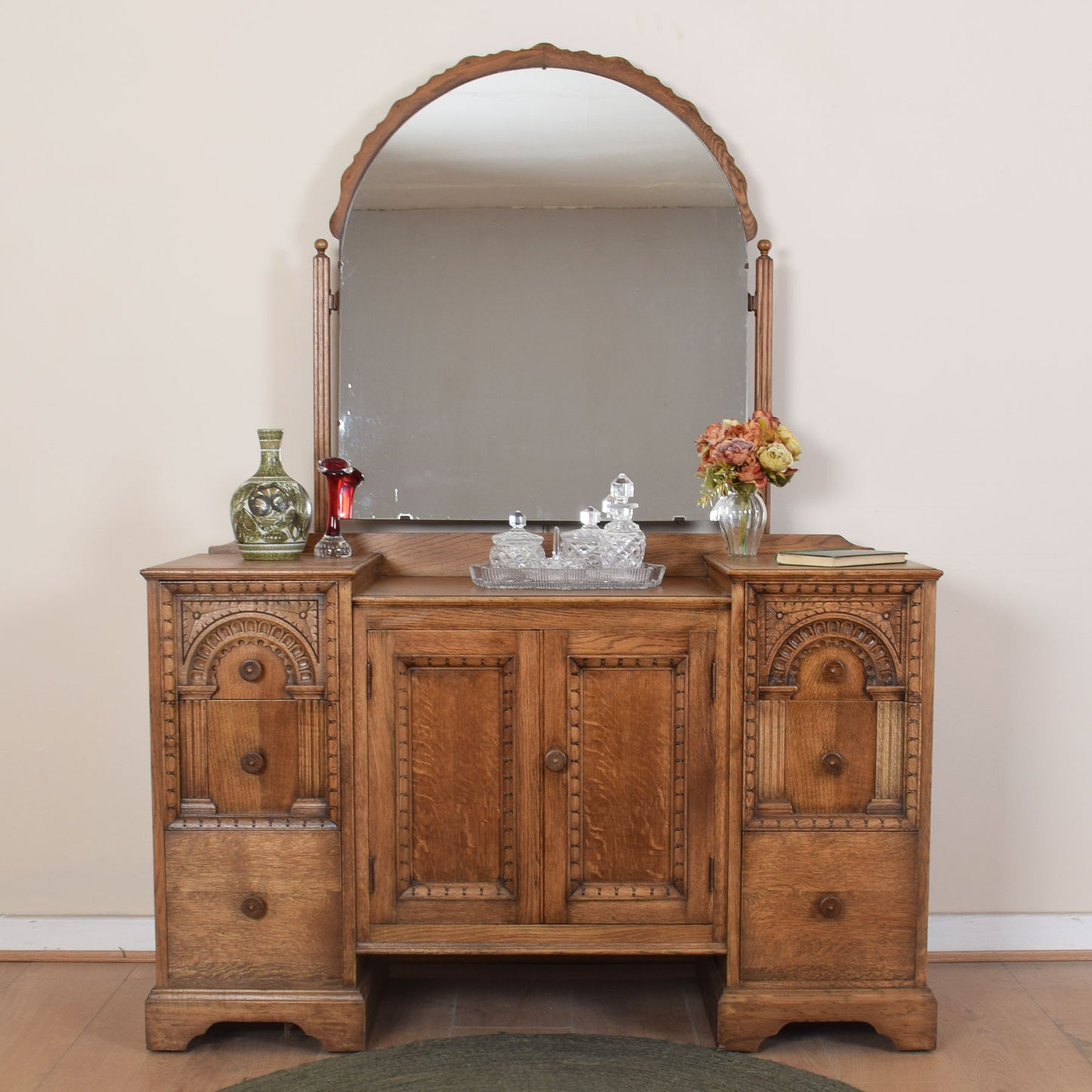 Oak Dressing Table