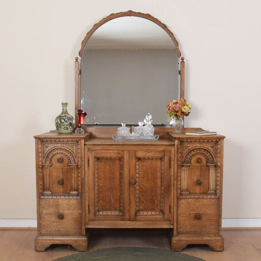 Oak Dressing Table