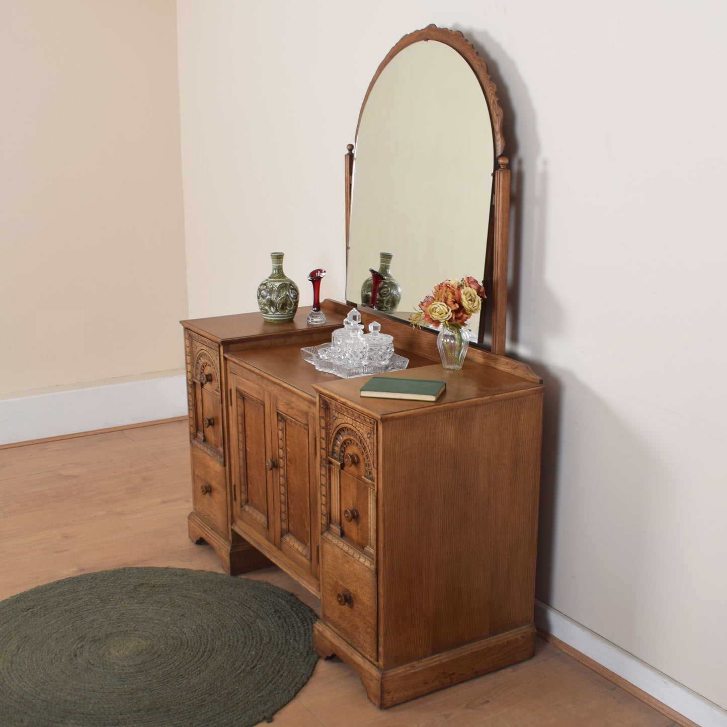 Oak Dressing Table