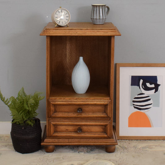 Oak Bedside Cabinet