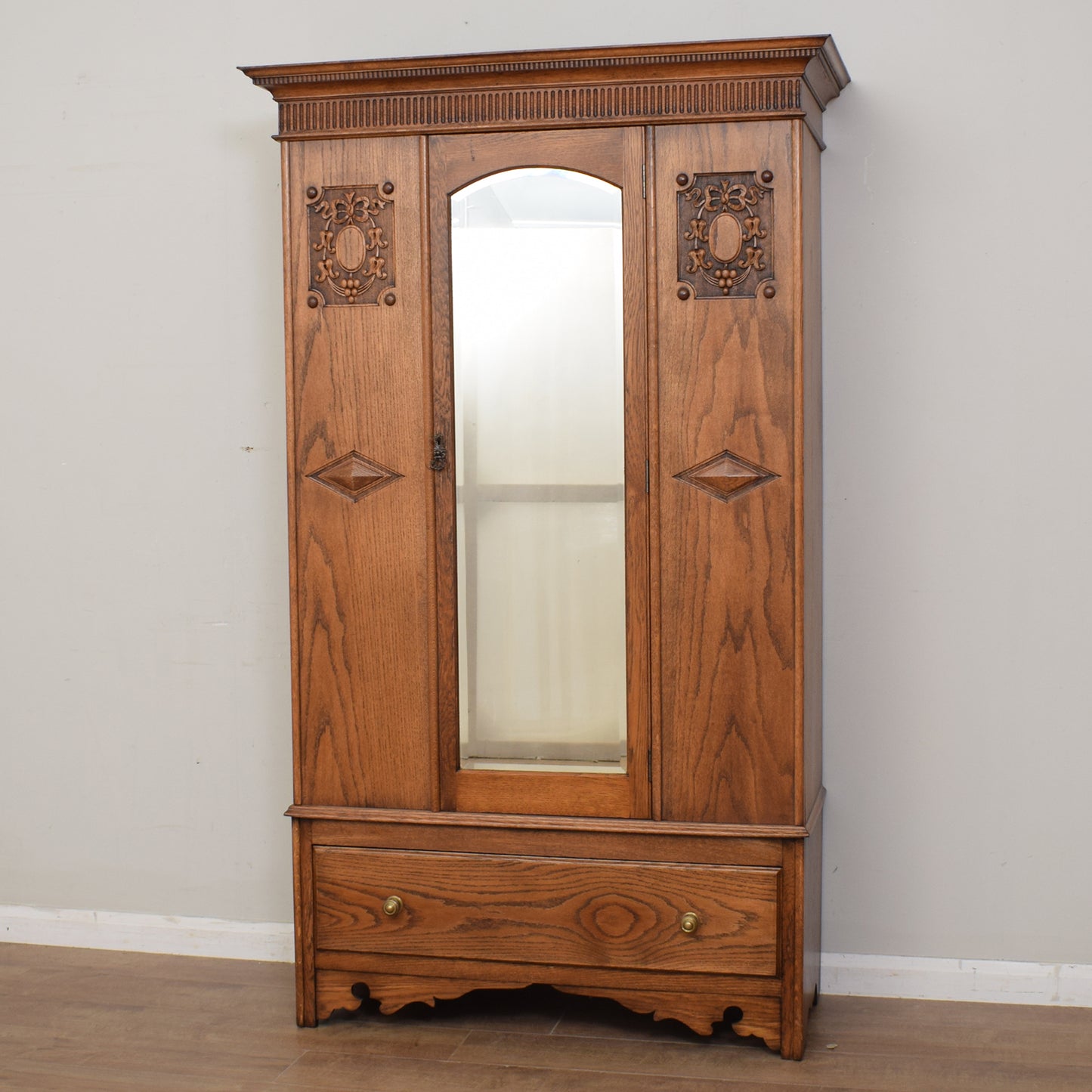 Restored Oak Hallrobe