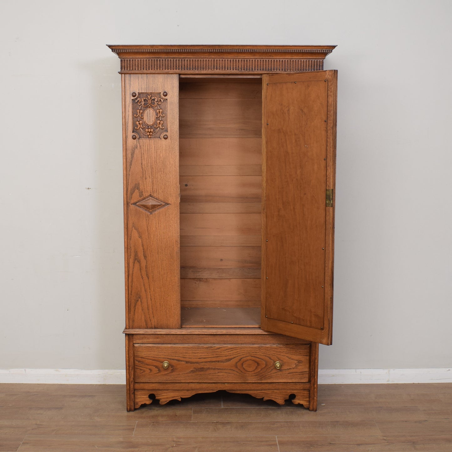 Restored Oak Hallrobe