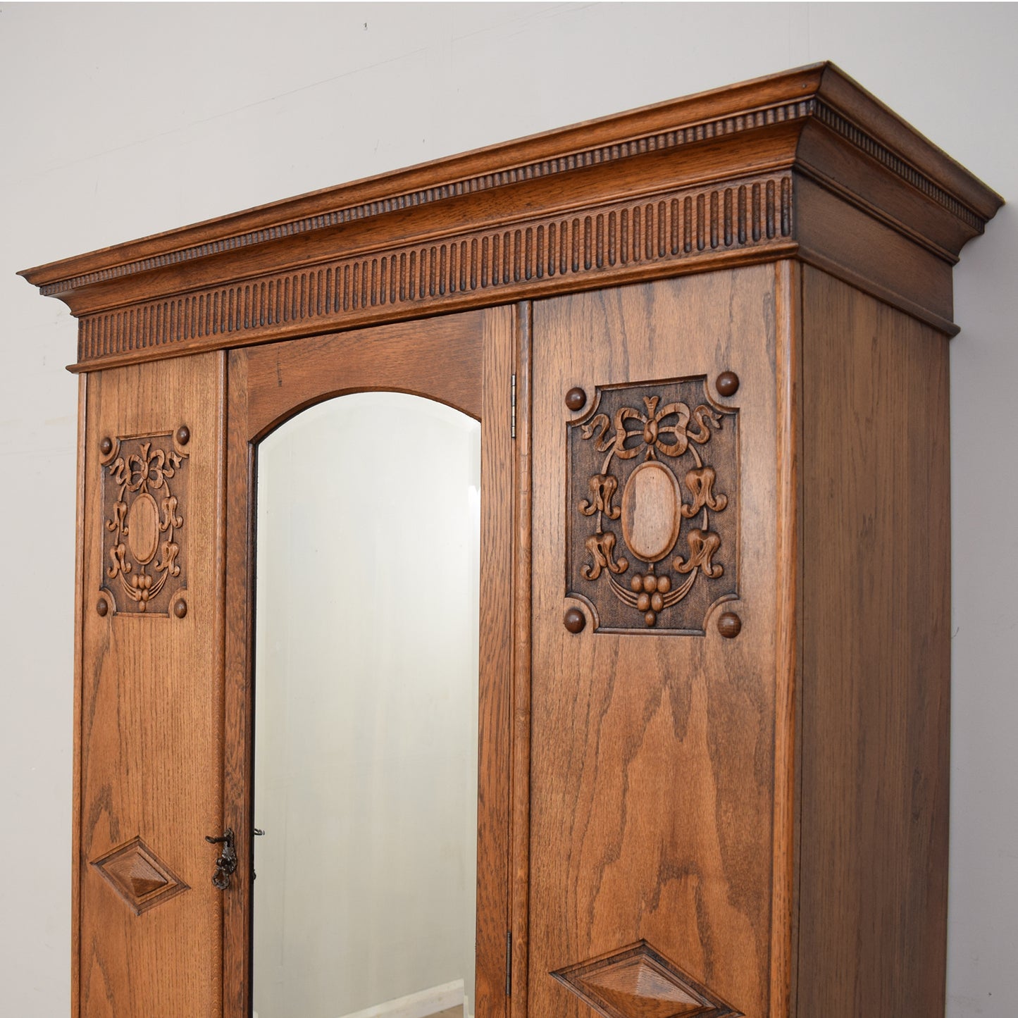 Restored Oak Hallrobe