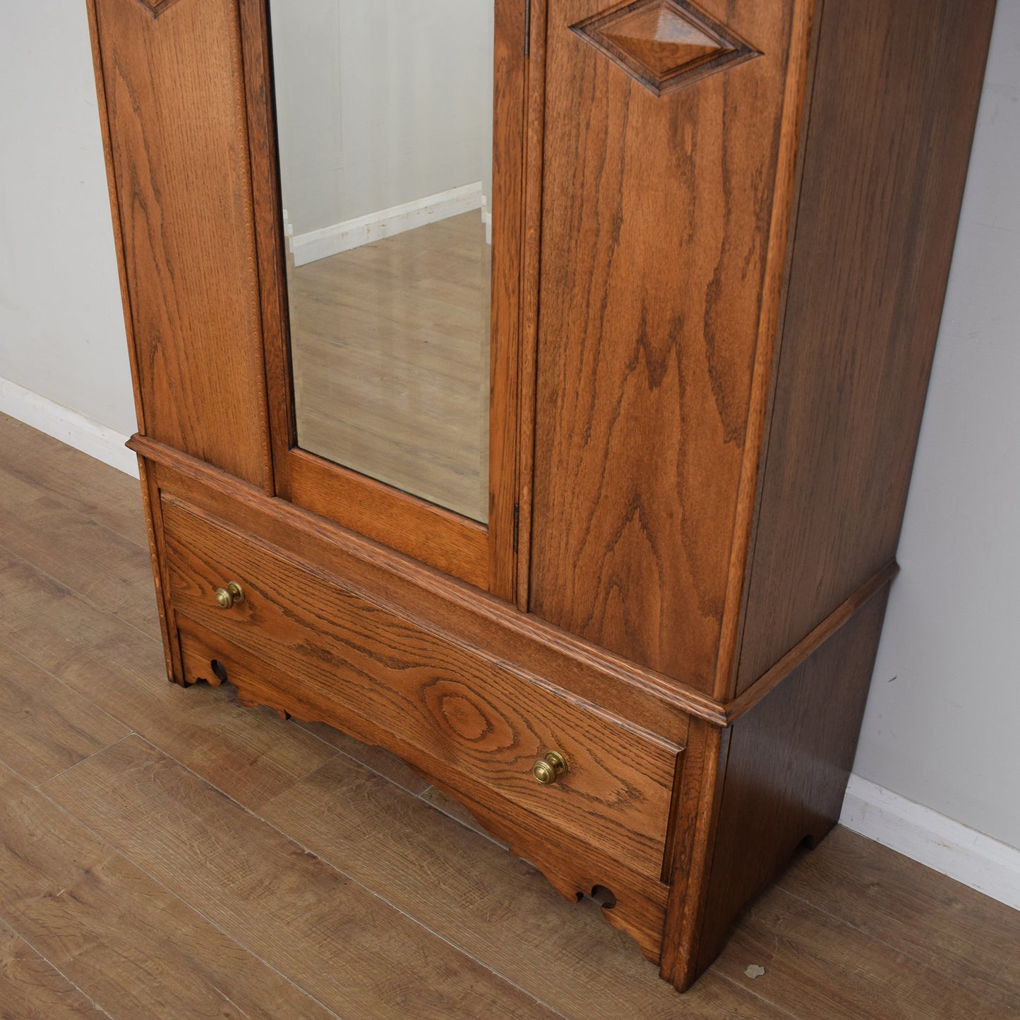 Restored Oak Hallrobe