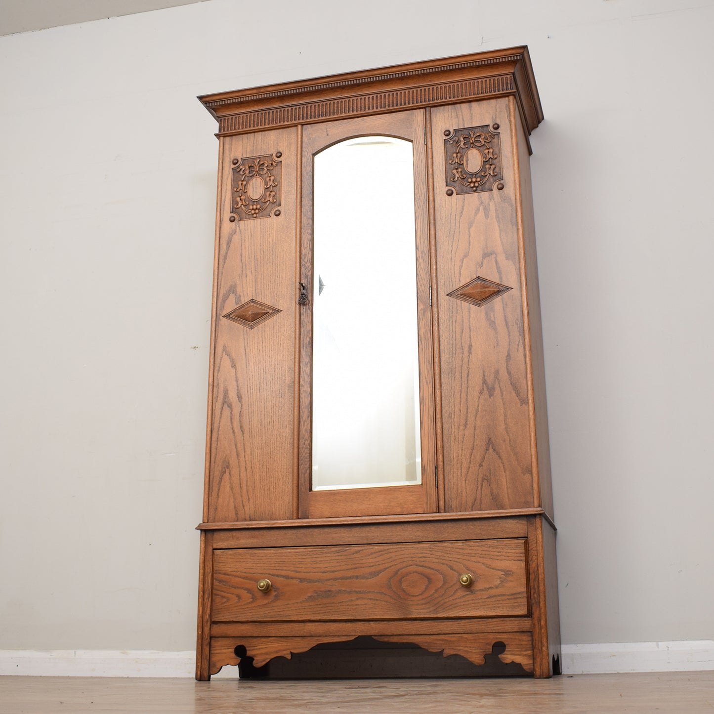 Restored Oak Hallrobe