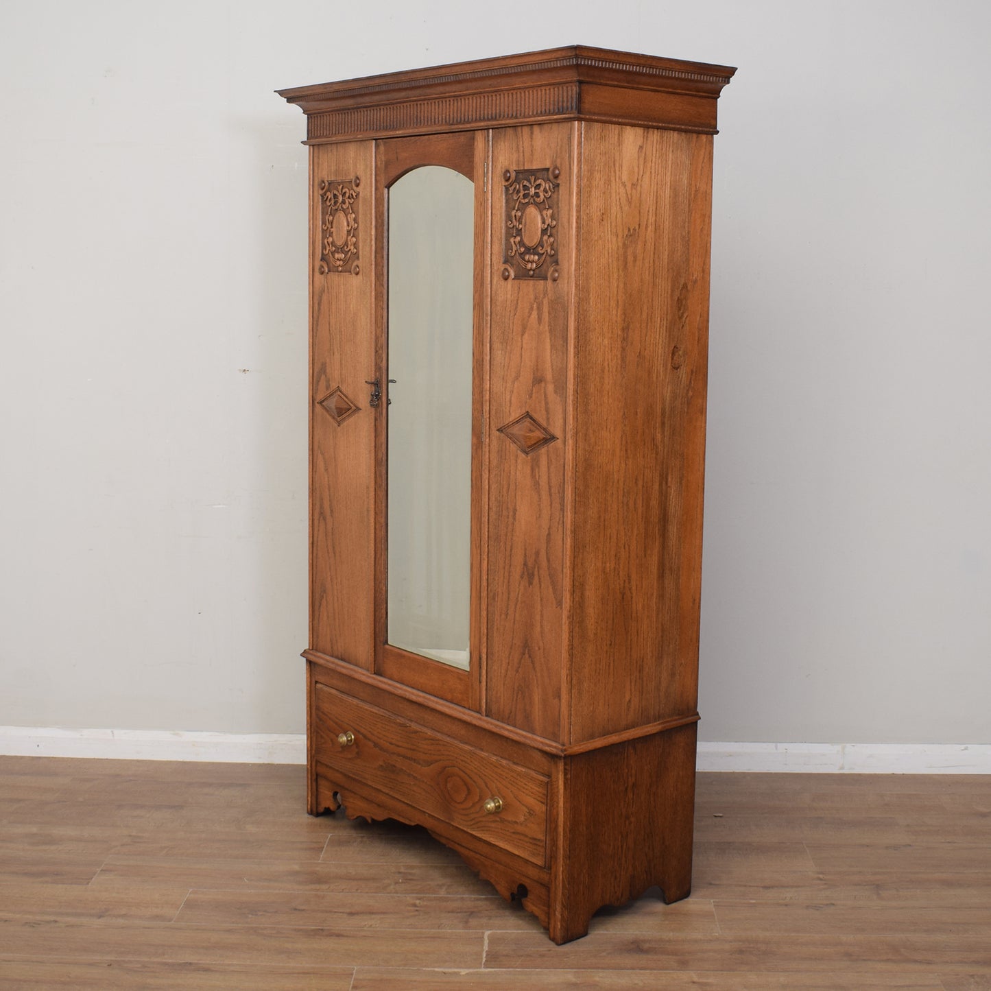 Restored Oak Hallrobe