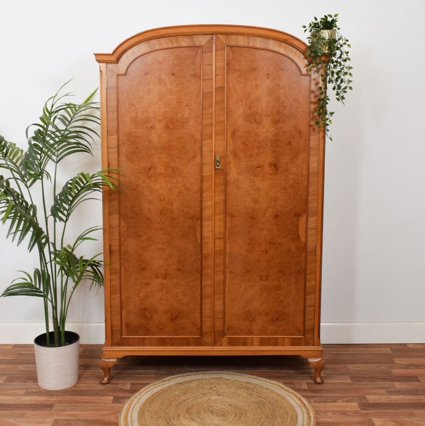 Restored Walnut Wardrobe