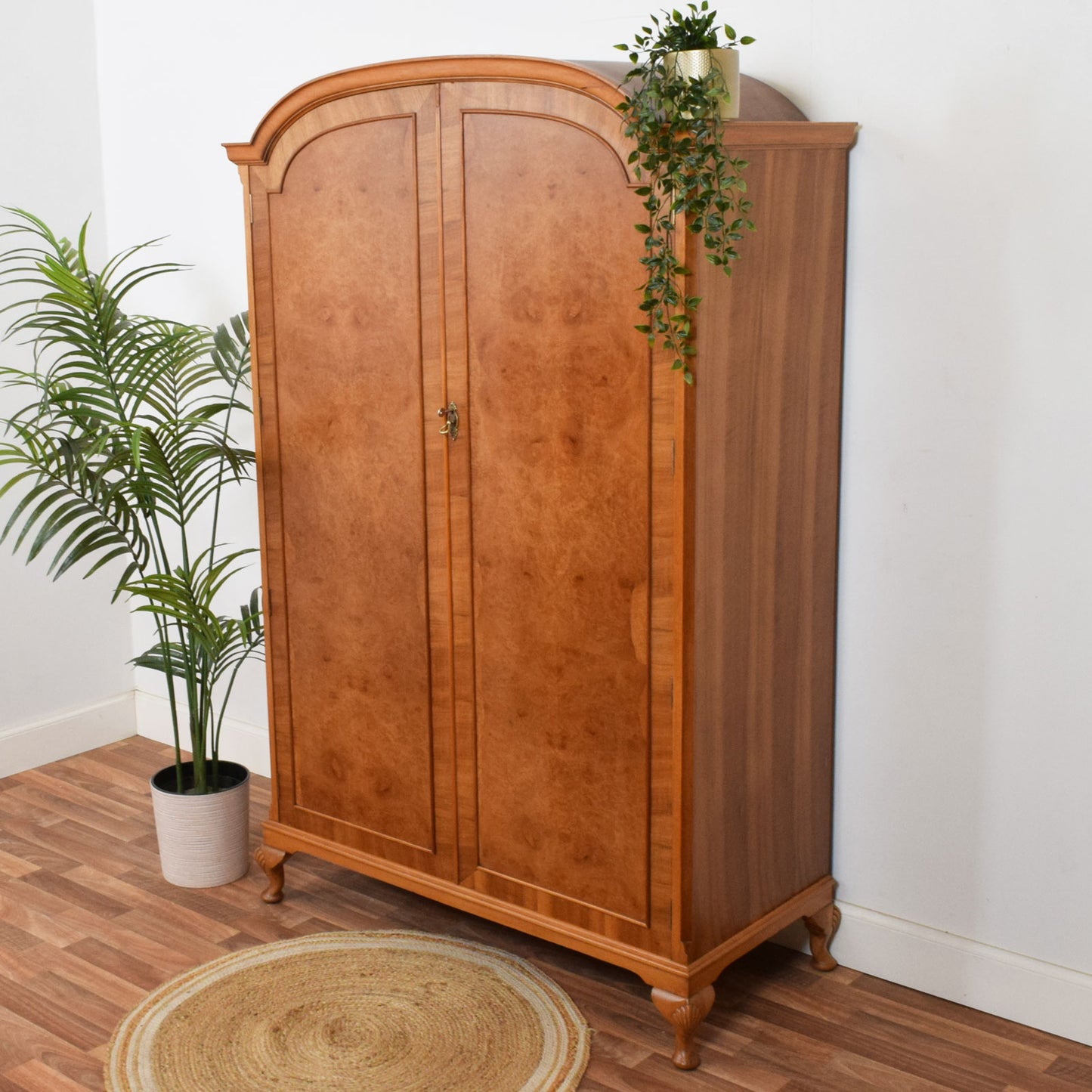 Restored Walnut Wardrobe