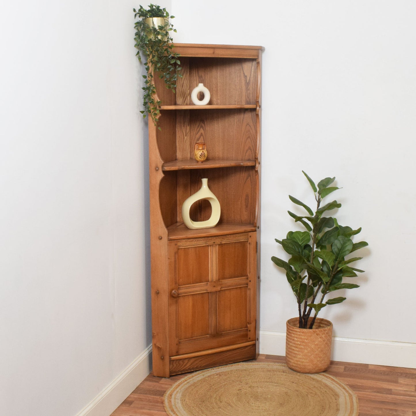 Ercol Corner Cabinet