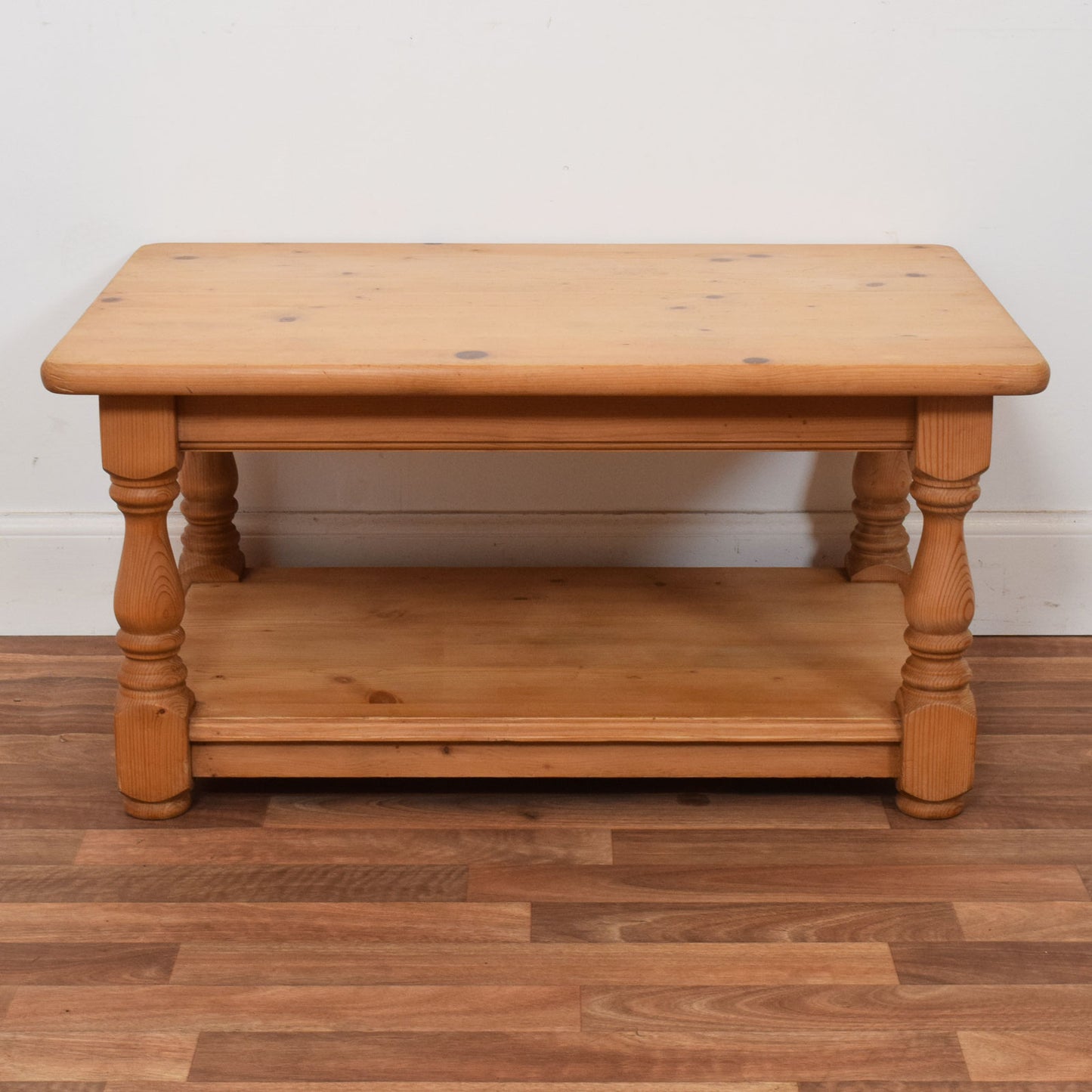 Rustic Pine Coffee Table
