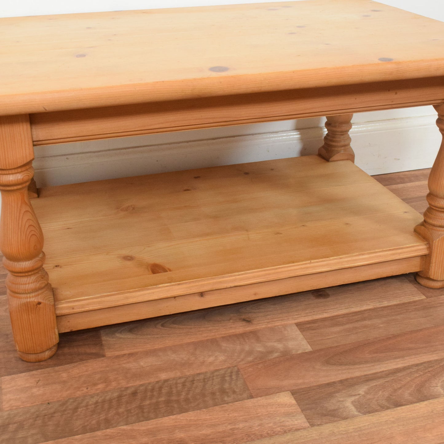 Rustic Pine Coffee Table