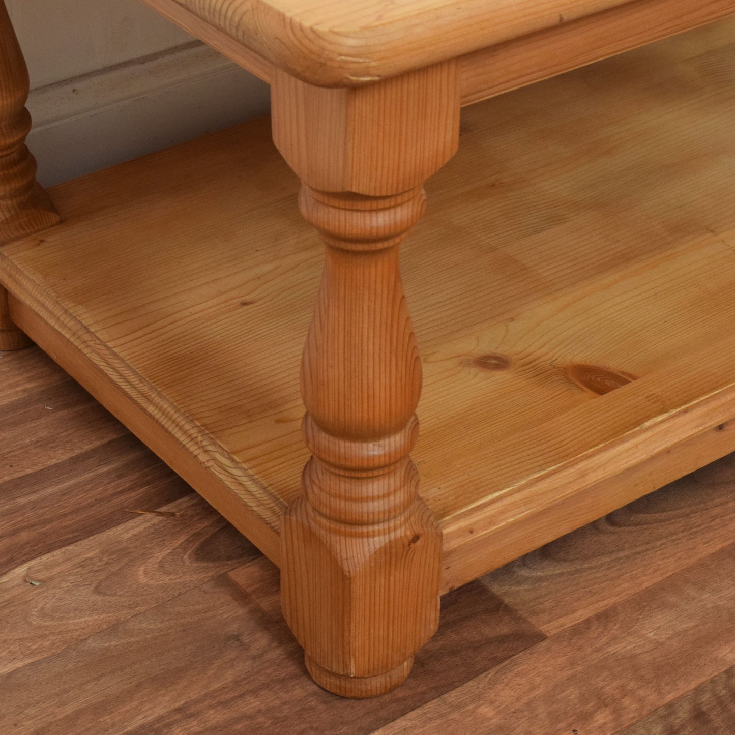 Rustic Pine Coffee Table