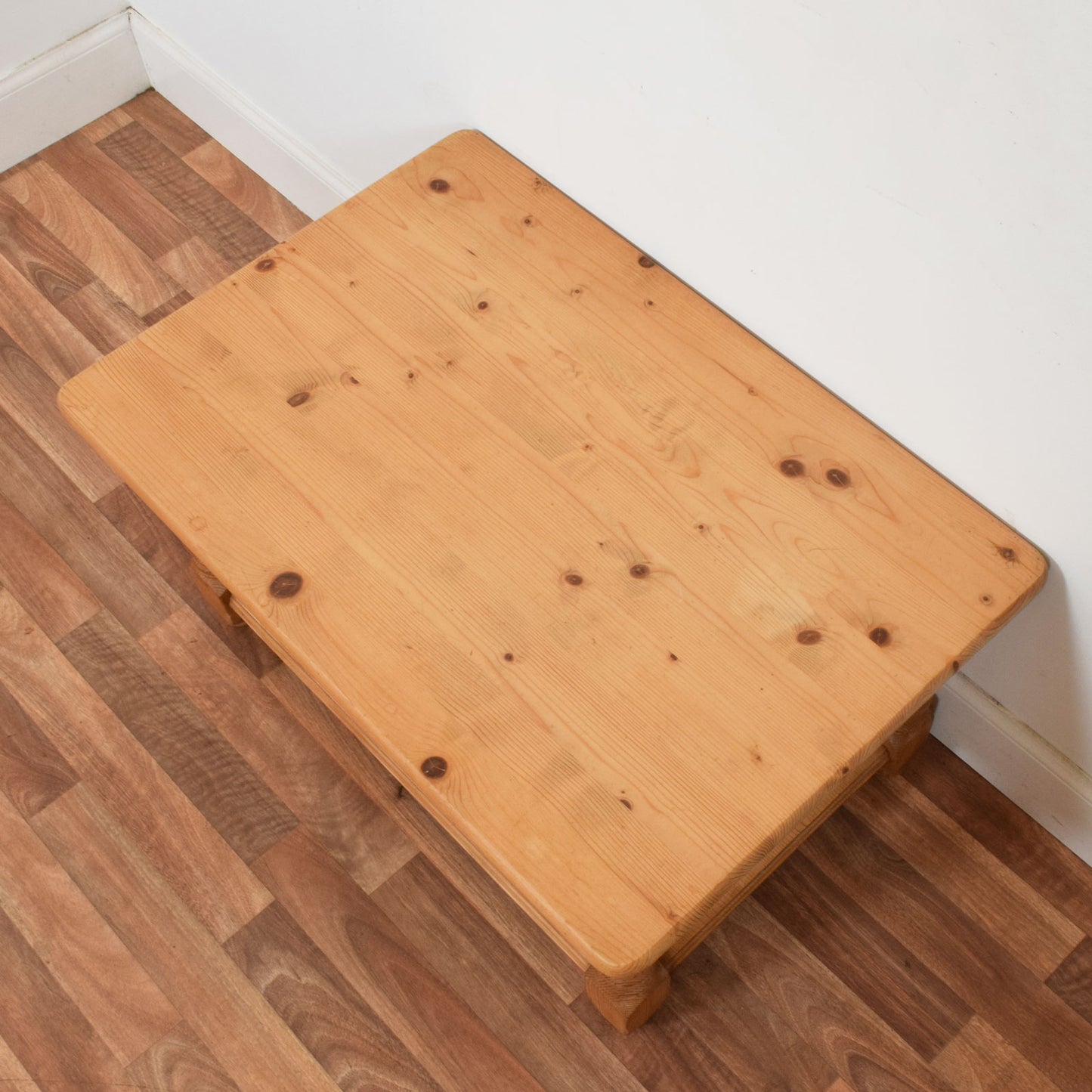 Rustic Pine Coffee Table