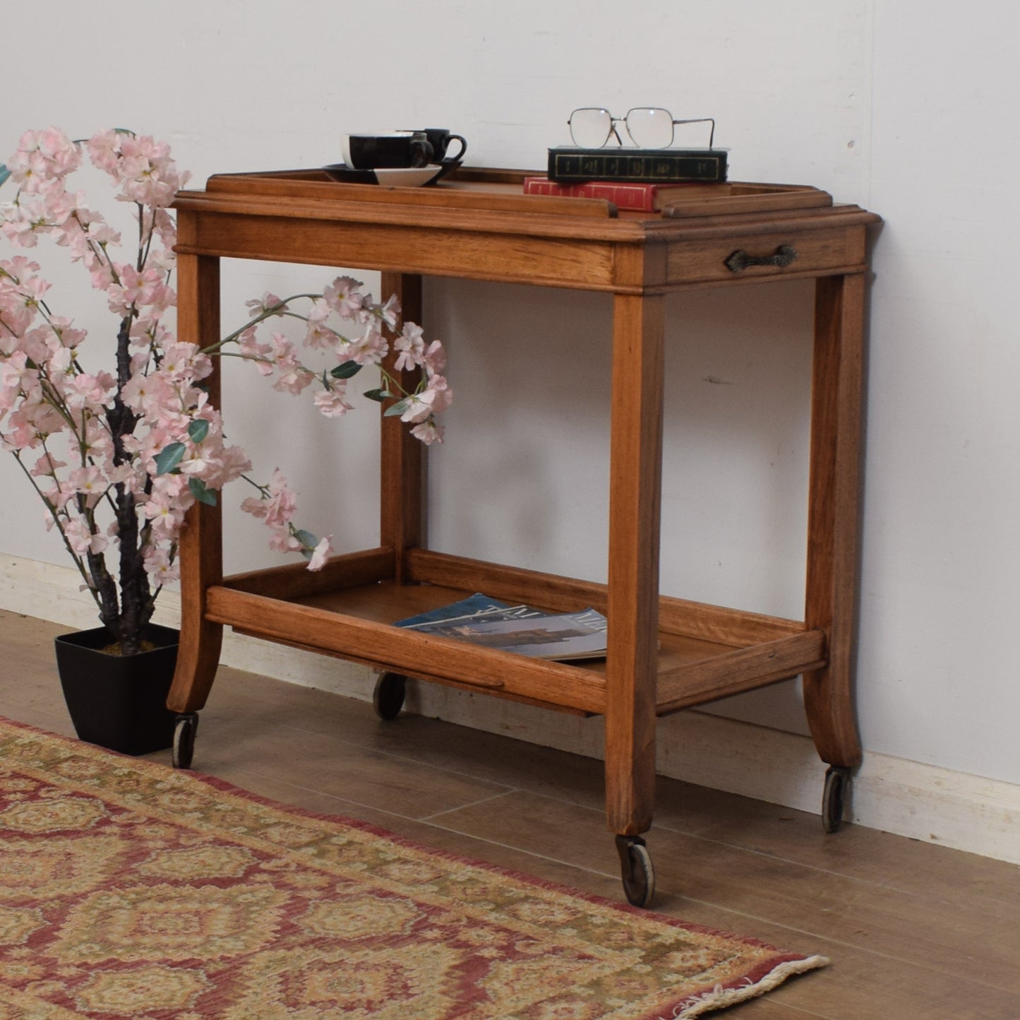 Restored Tea Trolley
