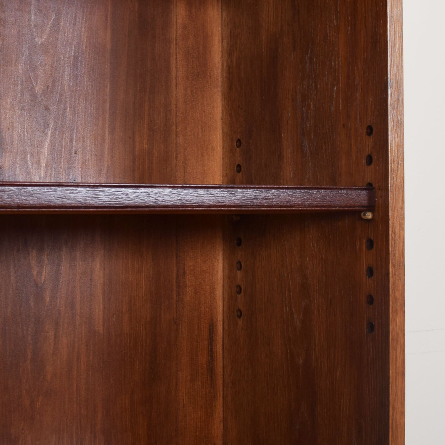 Oak Bookcase With Cupboard Unit
