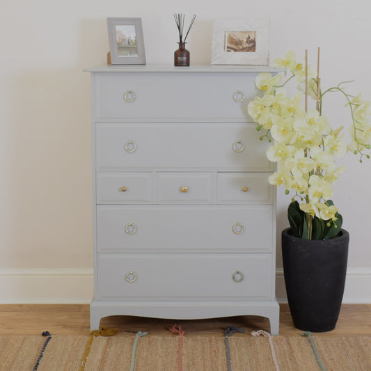 Painted Stag Chest of Drawers