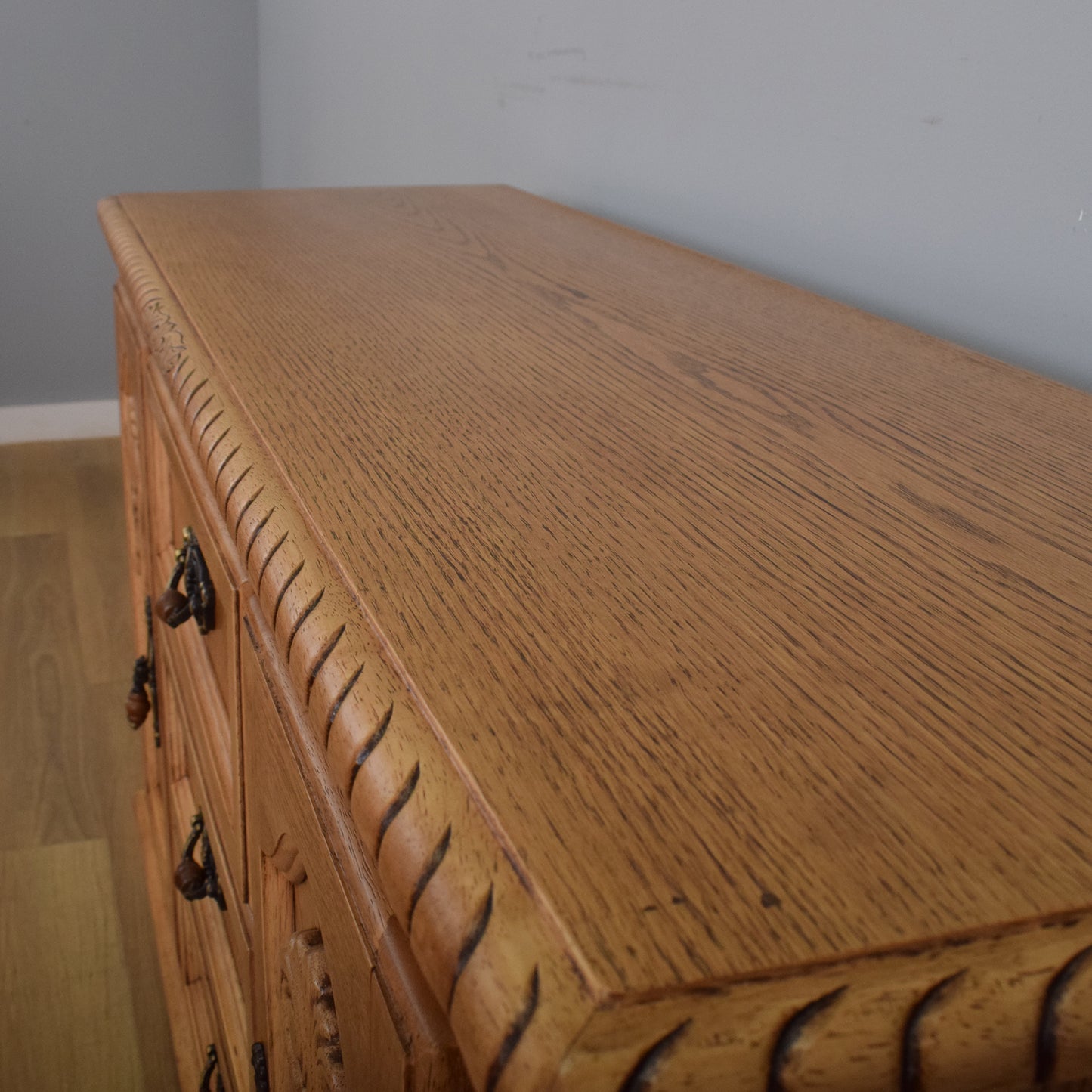 Restored Oak Sideboard