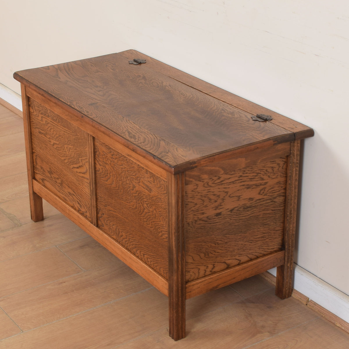 Oak Blanket Box