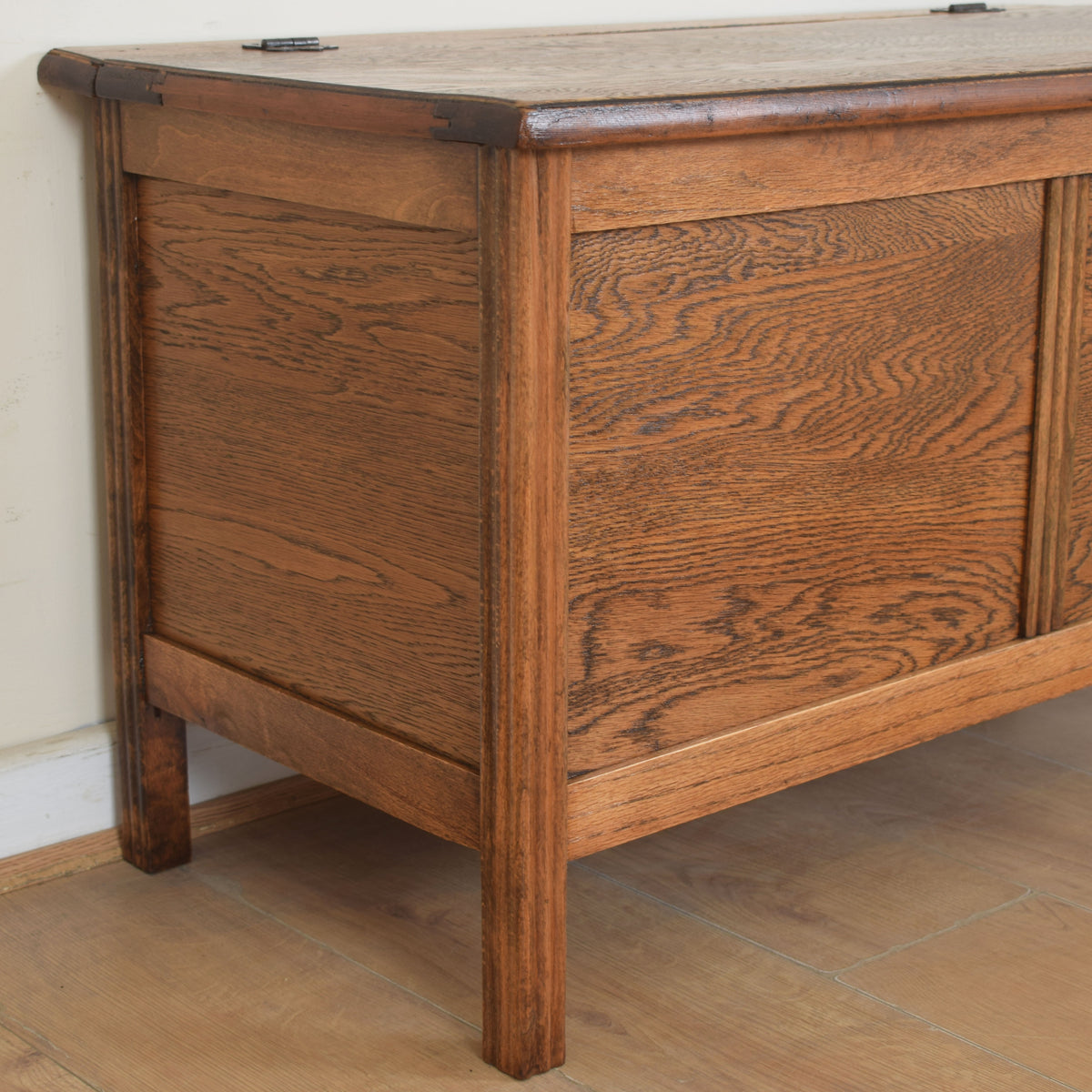Oak Blanket Box