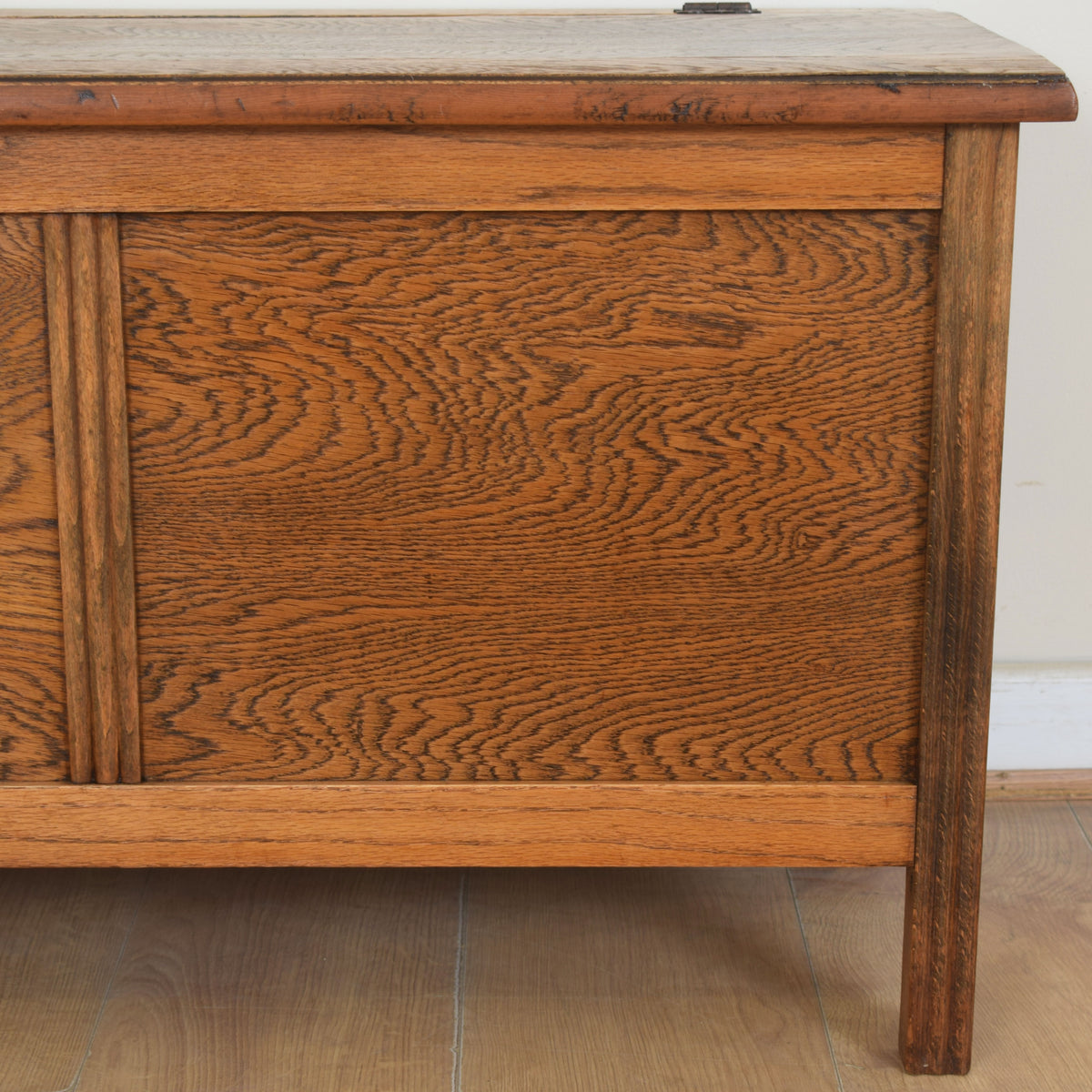 Oak Blanket Box