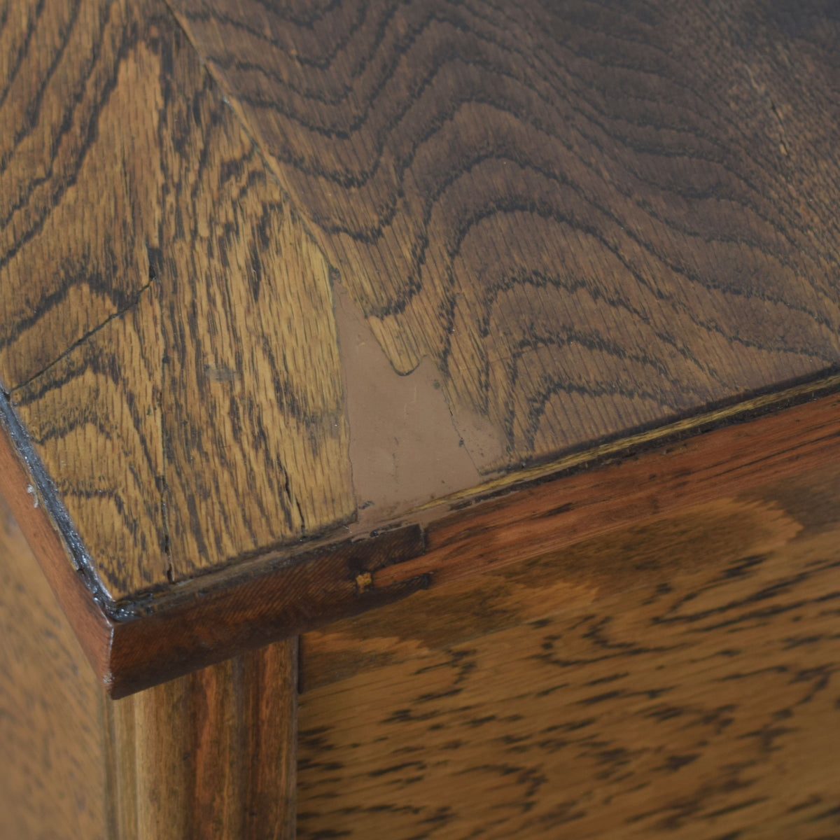 Oak Blanket Box