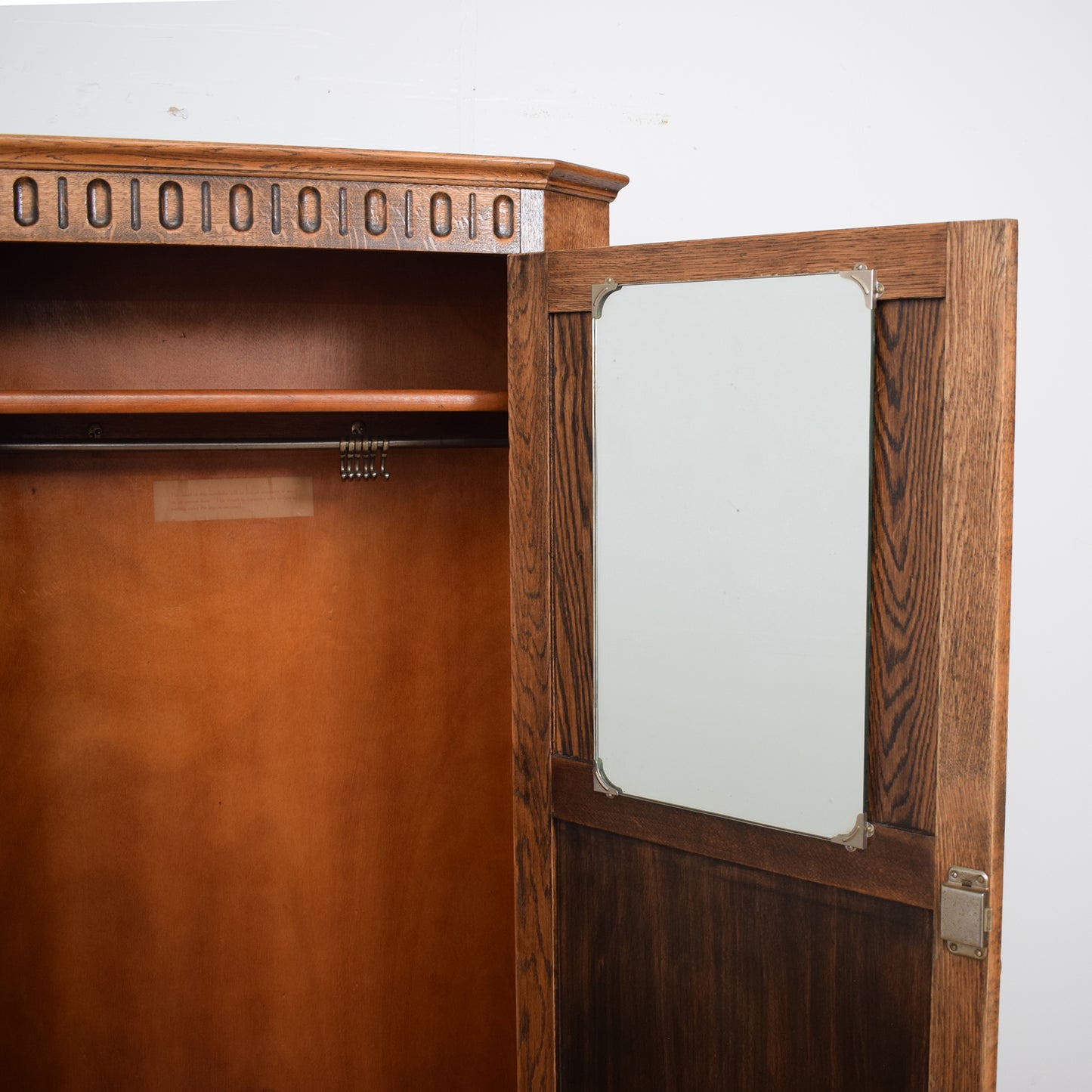 Restored Oak Hallrobe