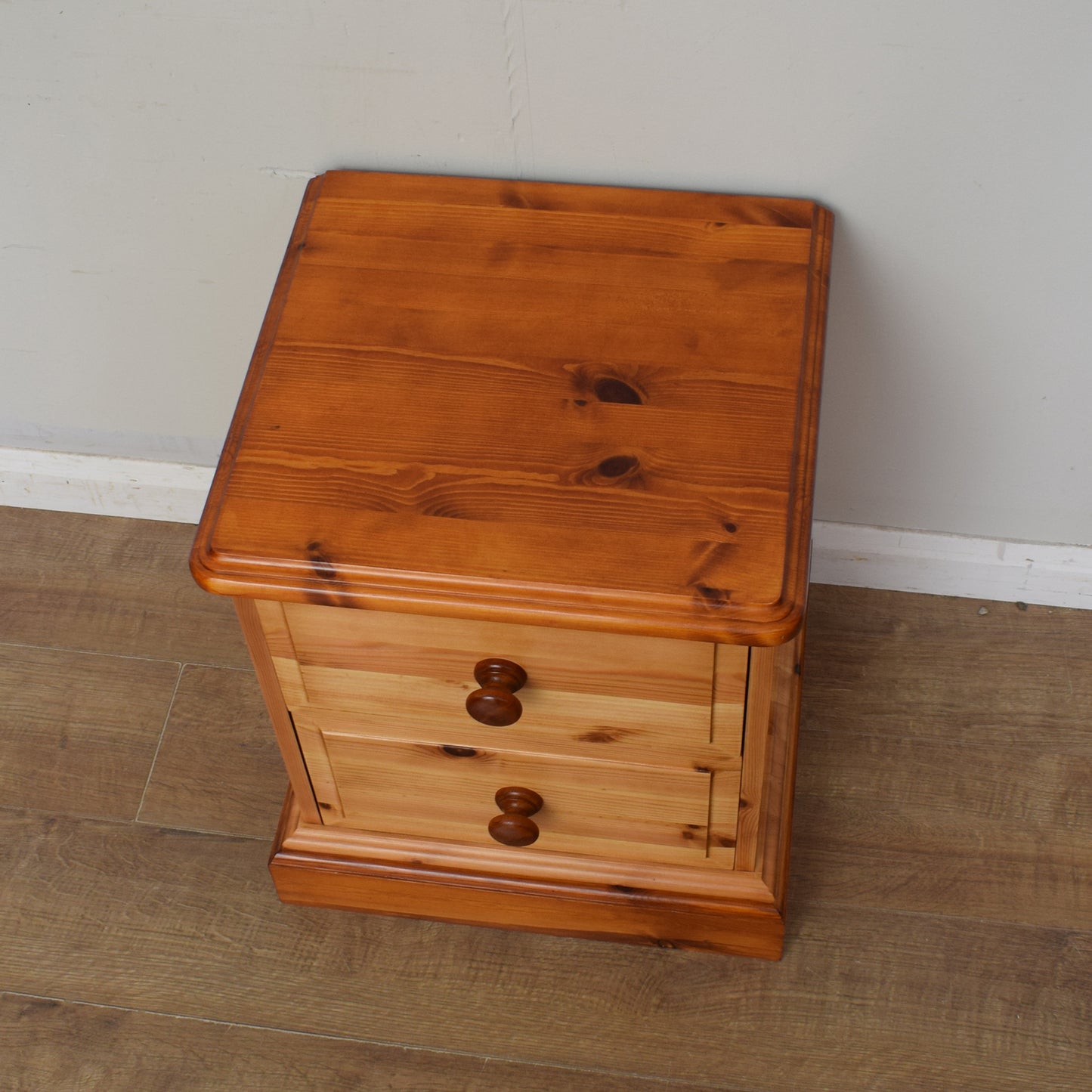 Pair of Pine Bedsides