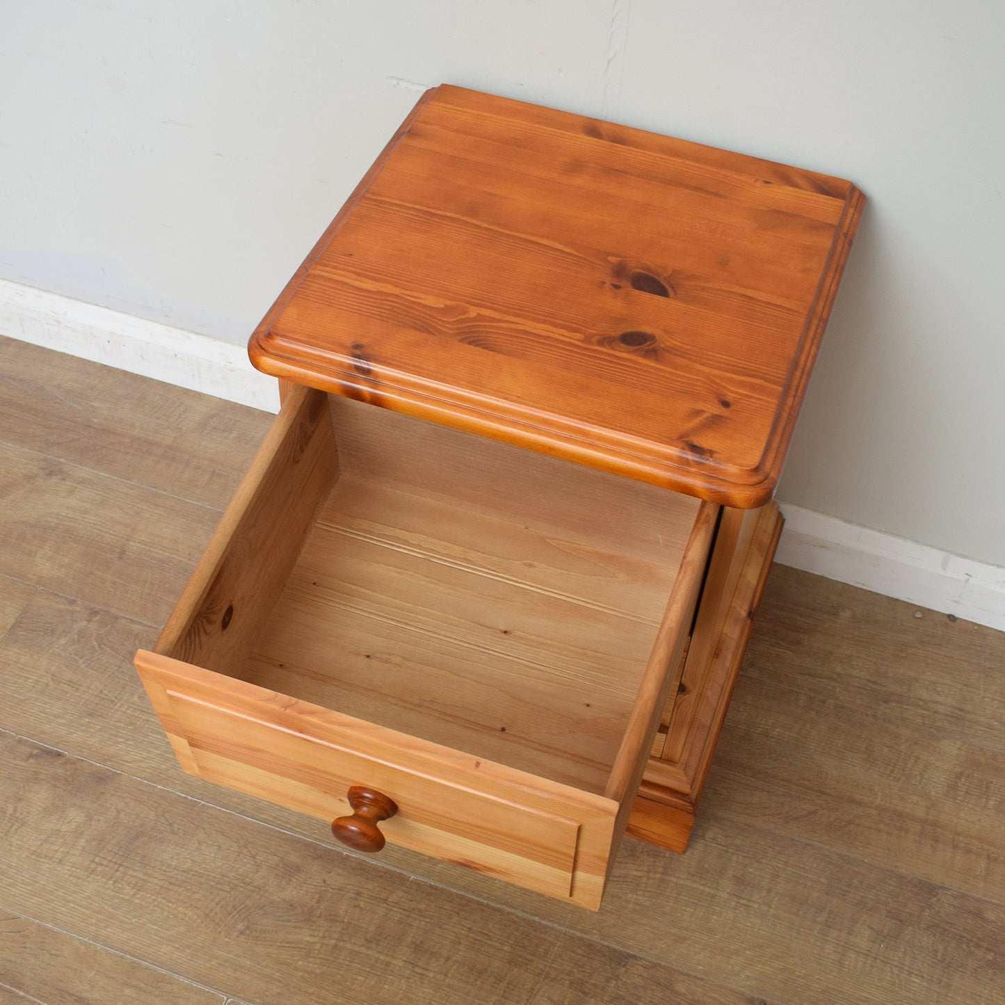 Pair of Pine Bedsides