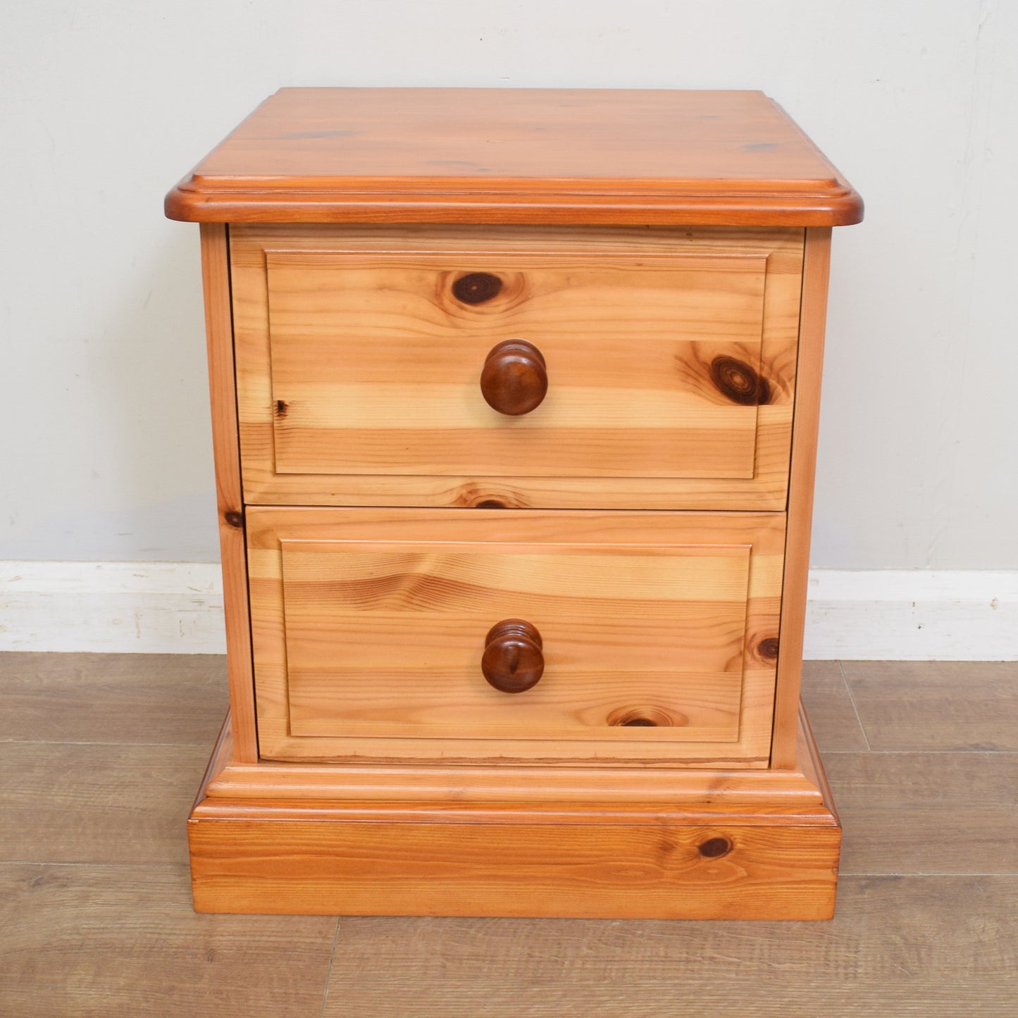 Pair of Pine Bedsides