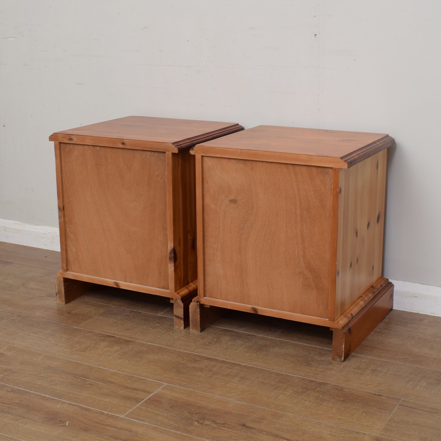 Pair of Pine Bedsides