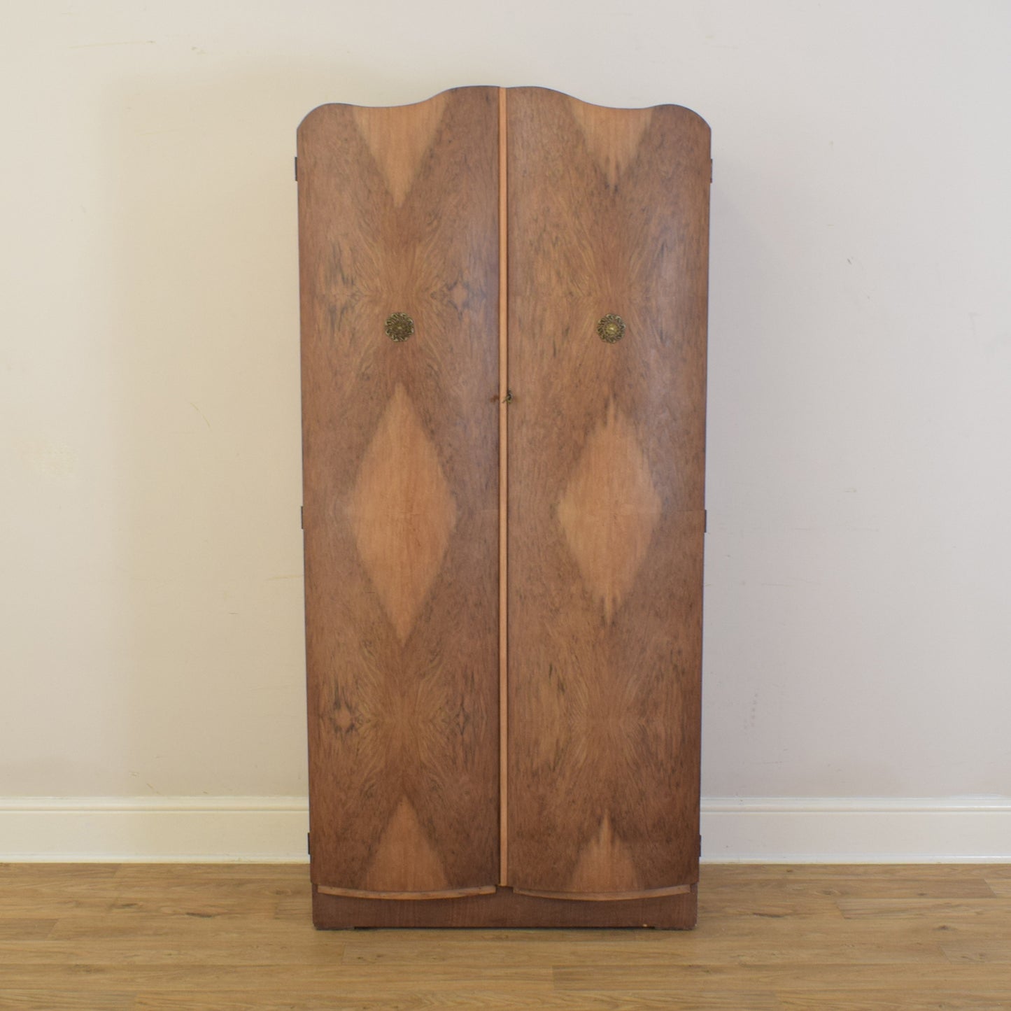 Walnut Veneer Wardrobe