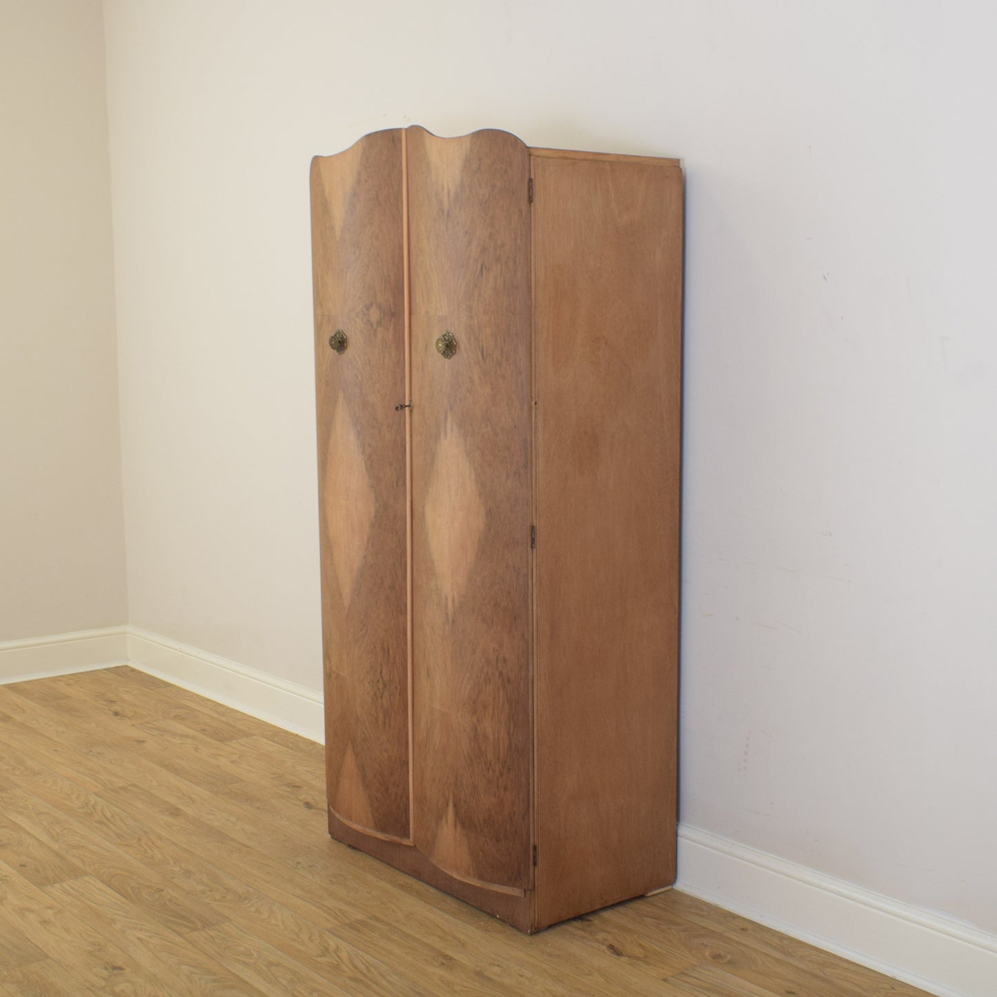 Walnut Veneer Wardrobe