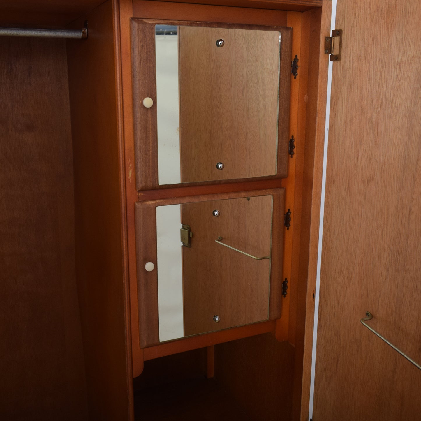 Walnut Veneer Wardrobe