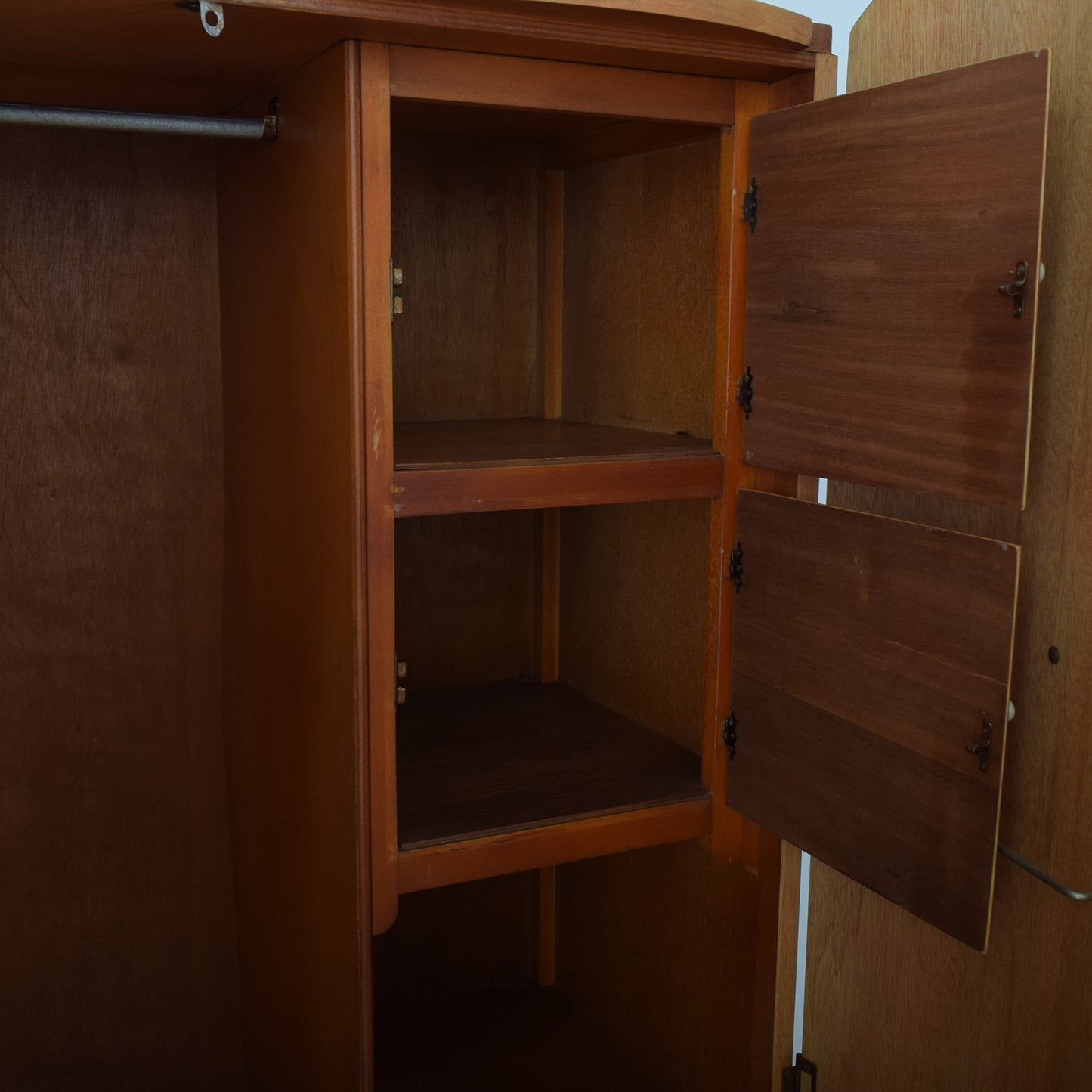 Walnut Veneer Wardrobe