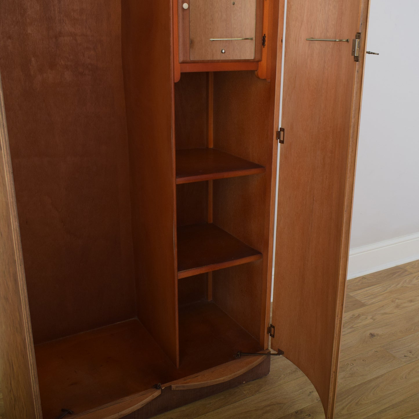 Walnut Veneer Wardrobe