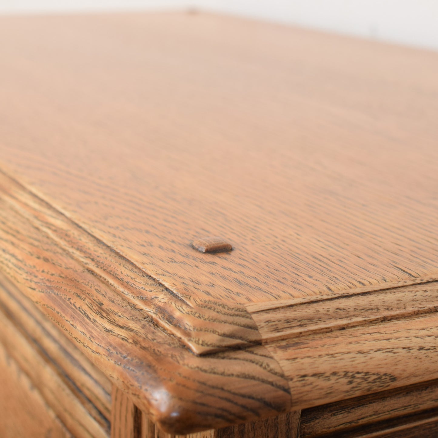 Oak Media Cabinet