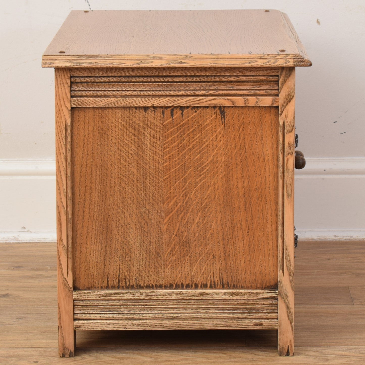 Oak Media Cabinet