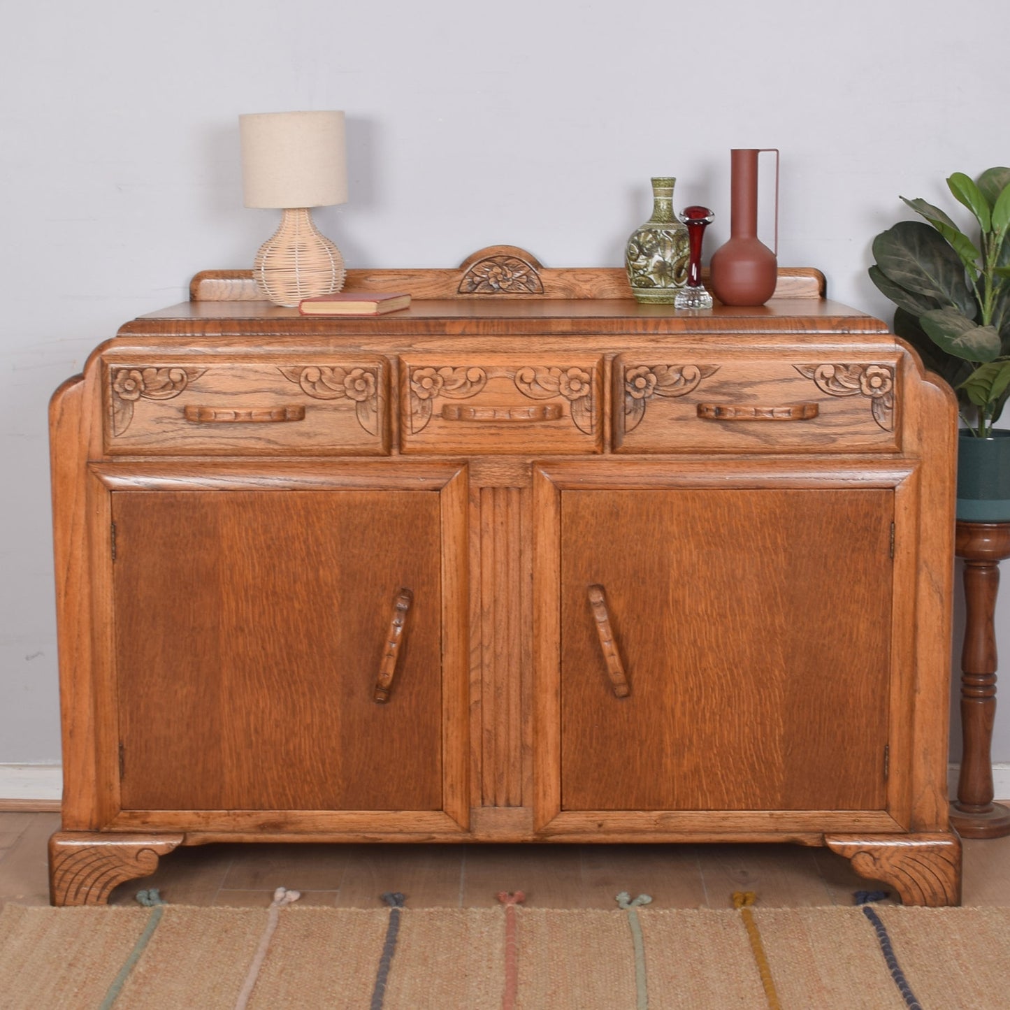 Arts and Craft Oak Sideboard