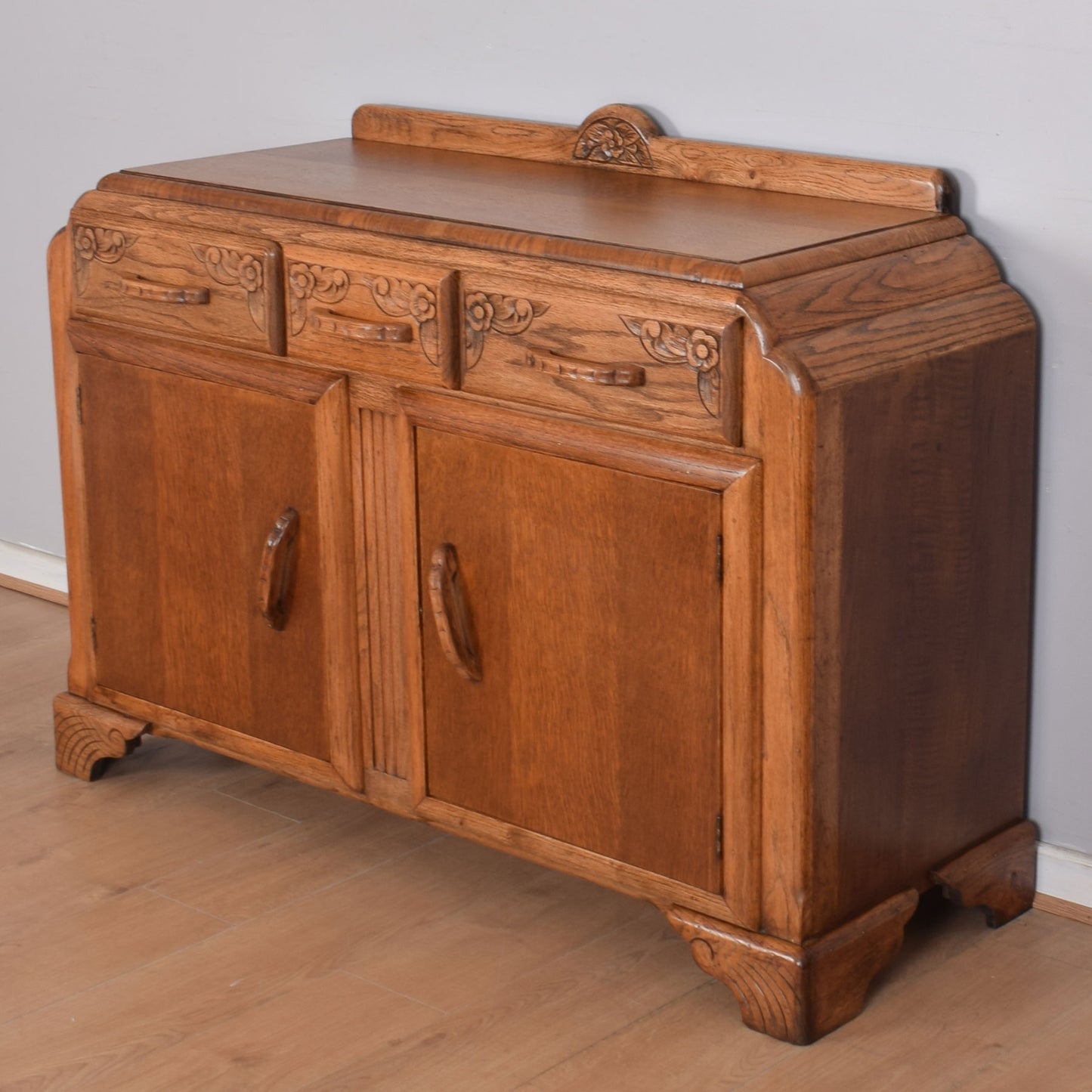 Arts and Craft Oak Sideboard