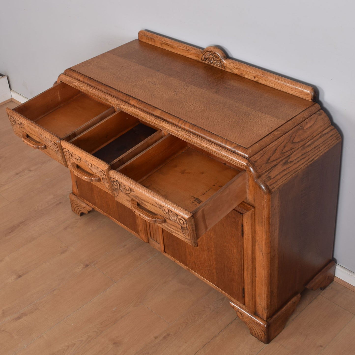 Arts and Craft Oak Sideboard