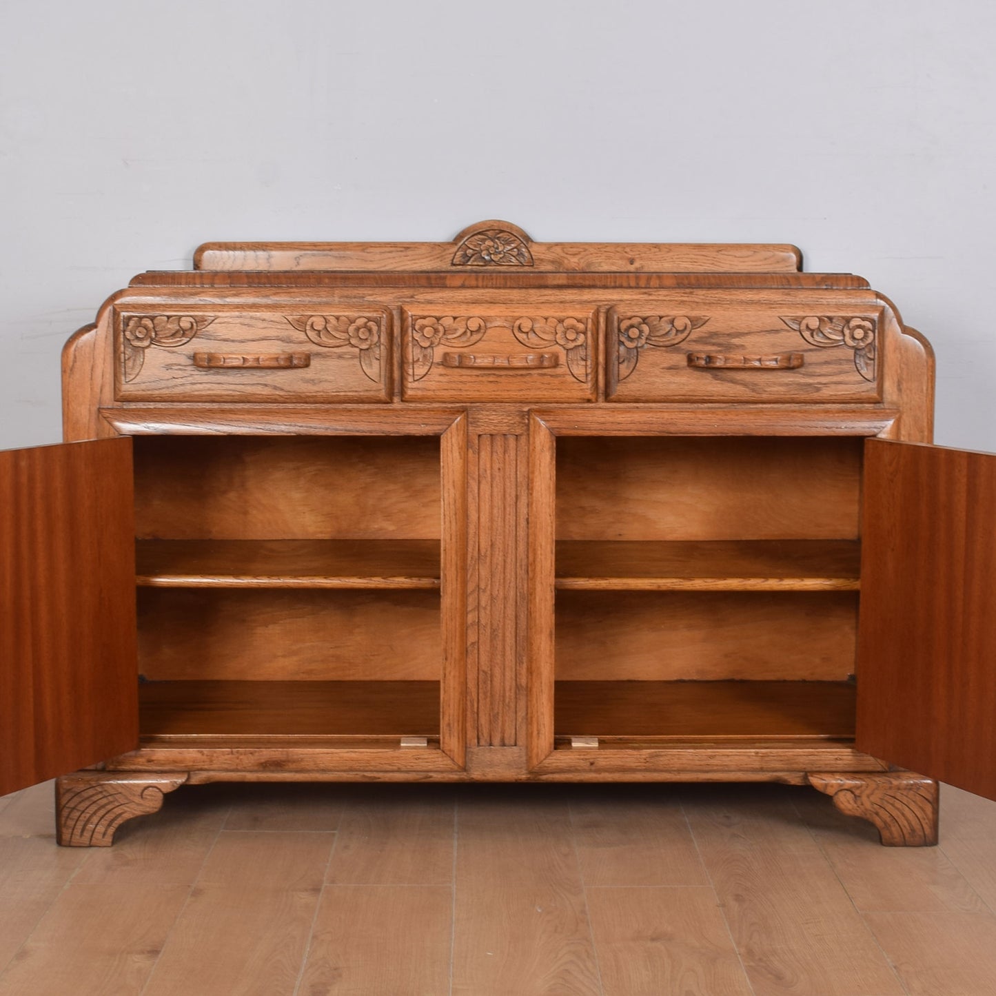 Arts and Craft Oak Sideboard