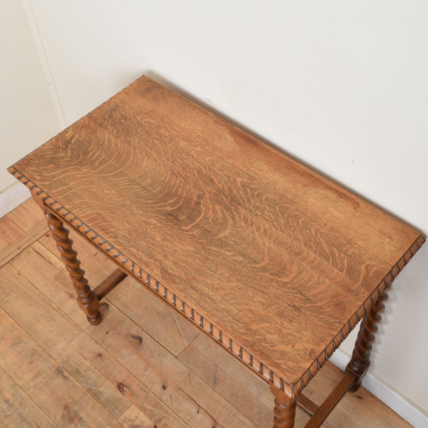 Barley Twist Oak Console Table