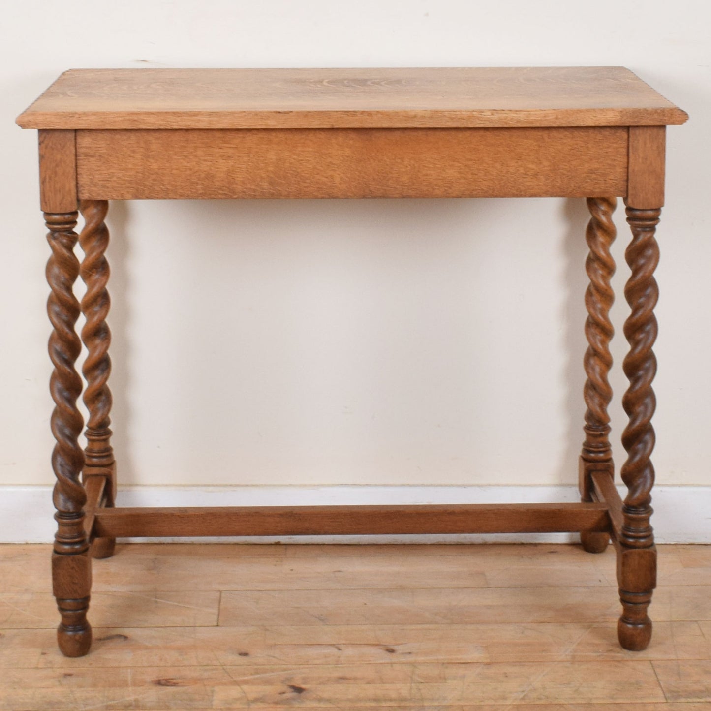 Barley Twist Oak Console Table