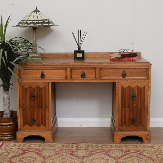 Restored Oak Dressing Table