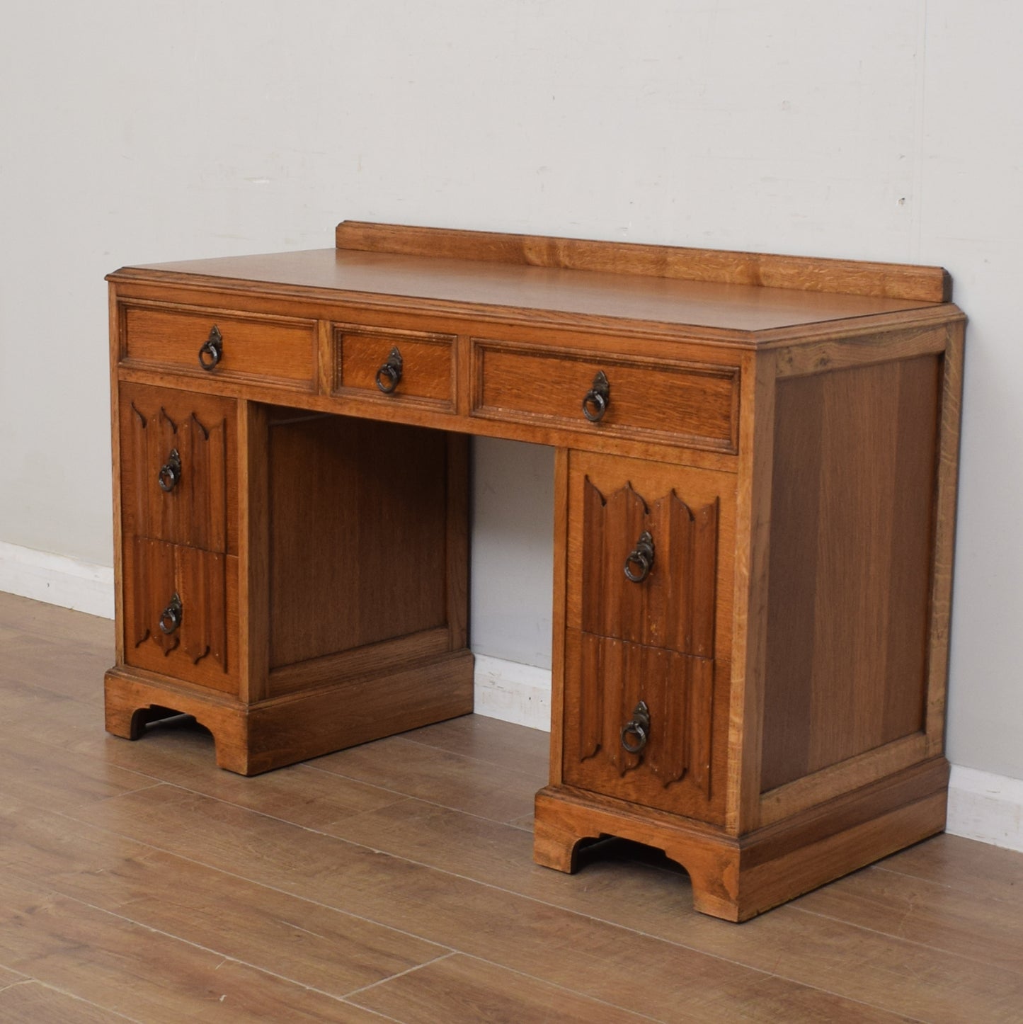 Restored Oak Dressing Table