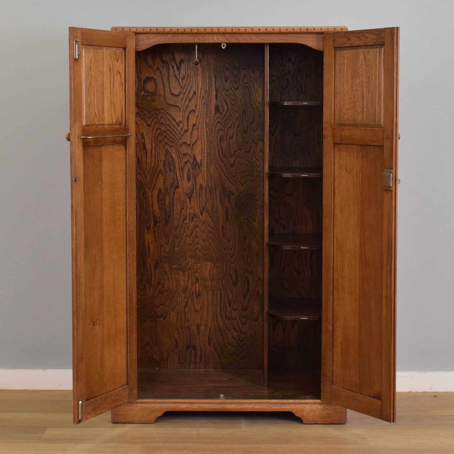 Small Old Charm Gents Wardrobe